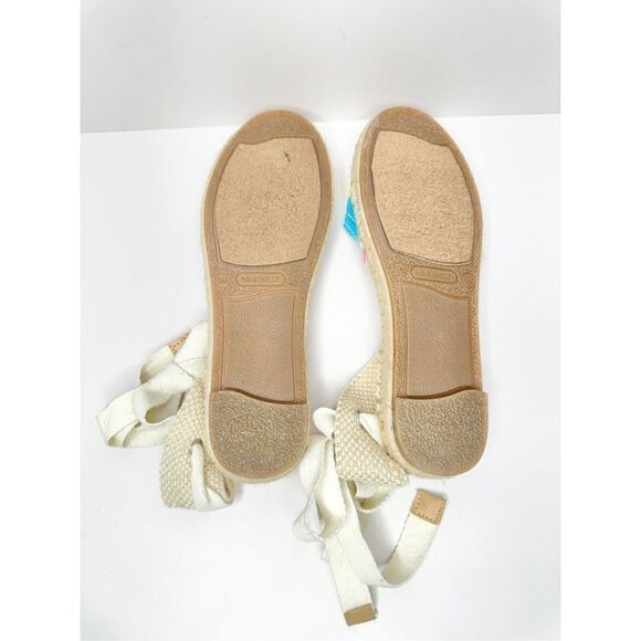 Nine West Mage Meow Bandana Espadrille Flat‎ Sandal Tie Dye Size 5 - Picture 10 of 10